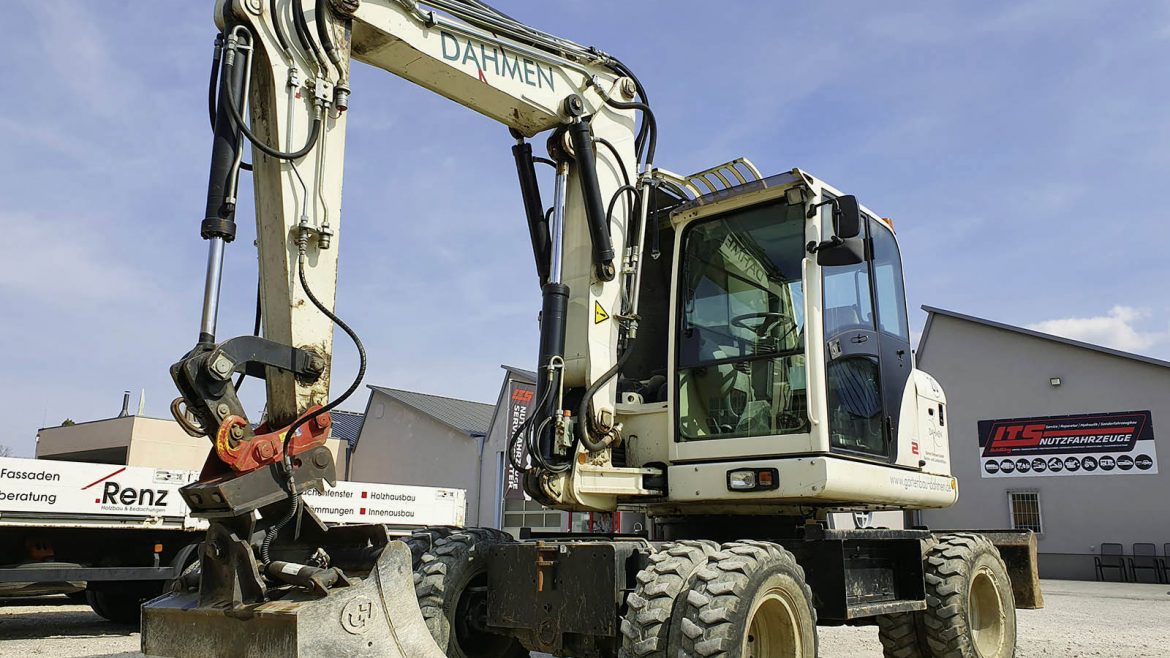 Bagger und Baumaschinen, Gartenbau